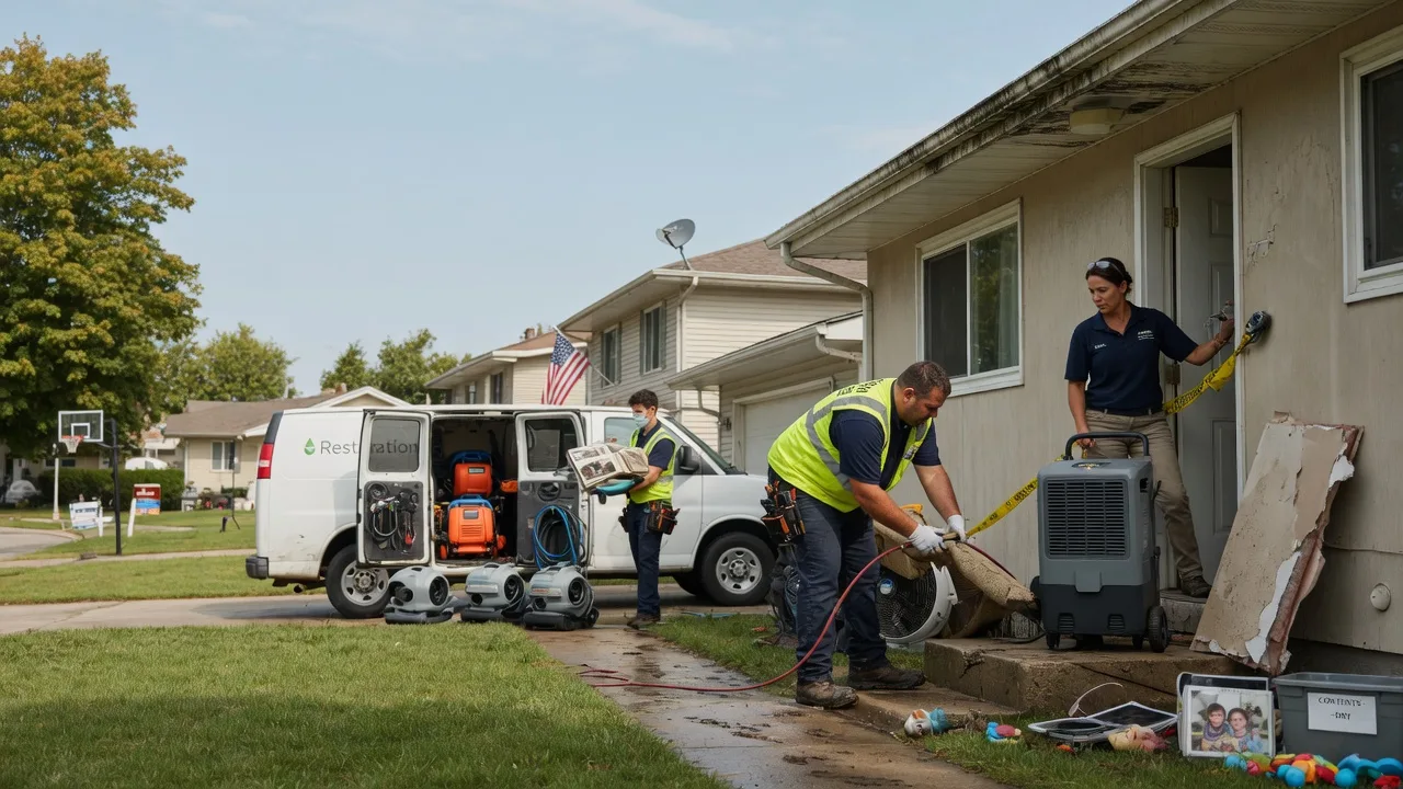 Water Damage Restoration in Castleton, VA near me